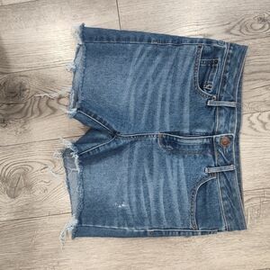 No Boundaries Blue Jean Shorts